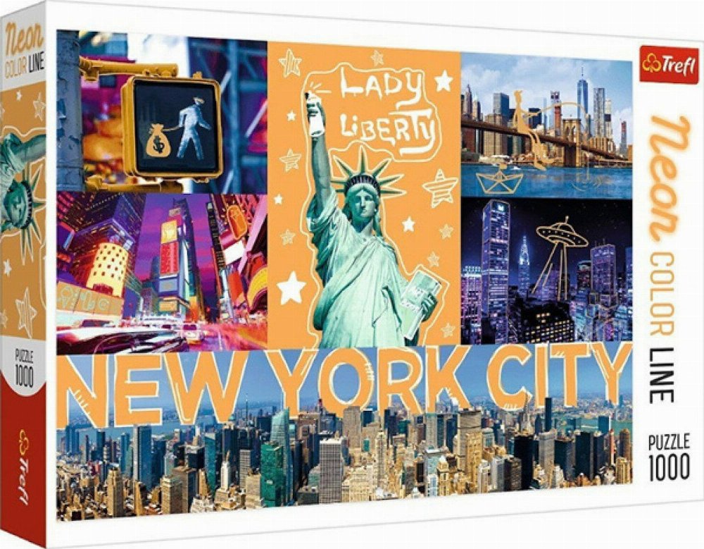 Παζλ 1000 κομμάτια – Neon Color New York