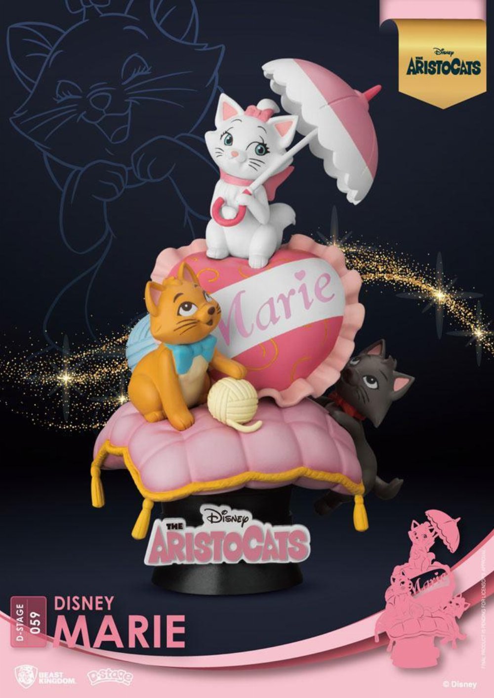 Disney Classic: D-Stage – Marie Φιγούρα Αγαλματίδιο (15cm)