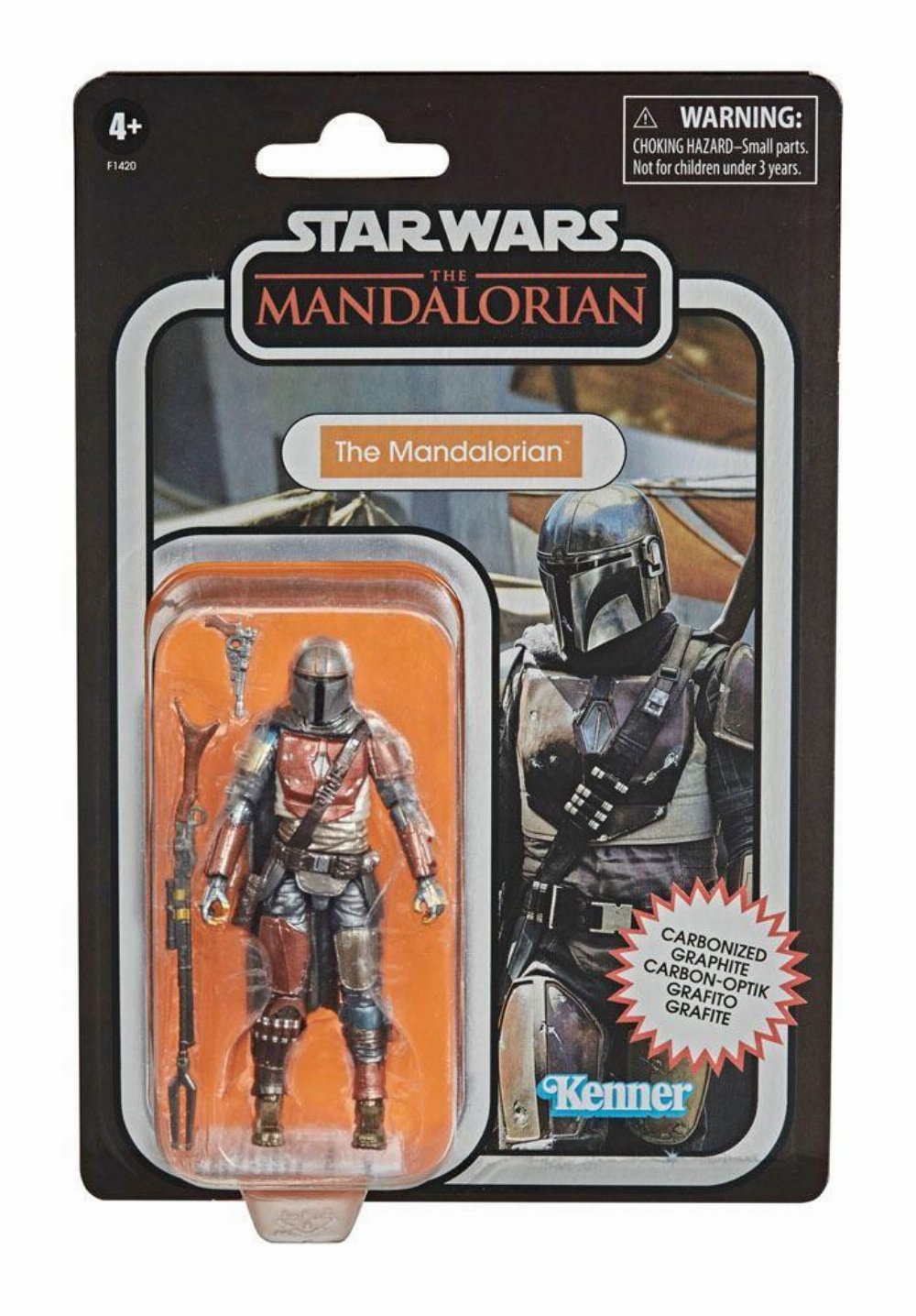 Φιγούρα Star Wars: Vintage Collection – The Mandalorian Carbonized Action Figure (10cm)