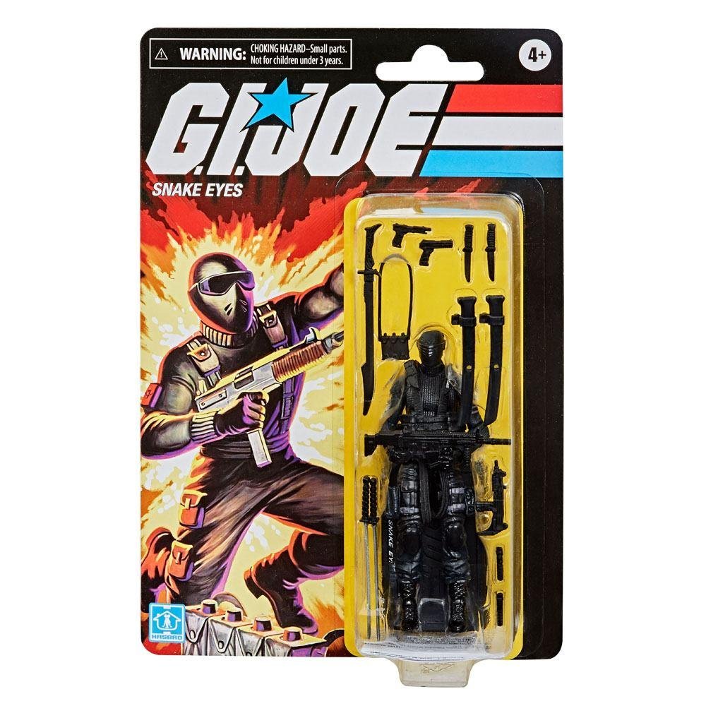 Φιγούρα GI Joe: Retro Collection – Snake Eyes Action Figure (15cm)