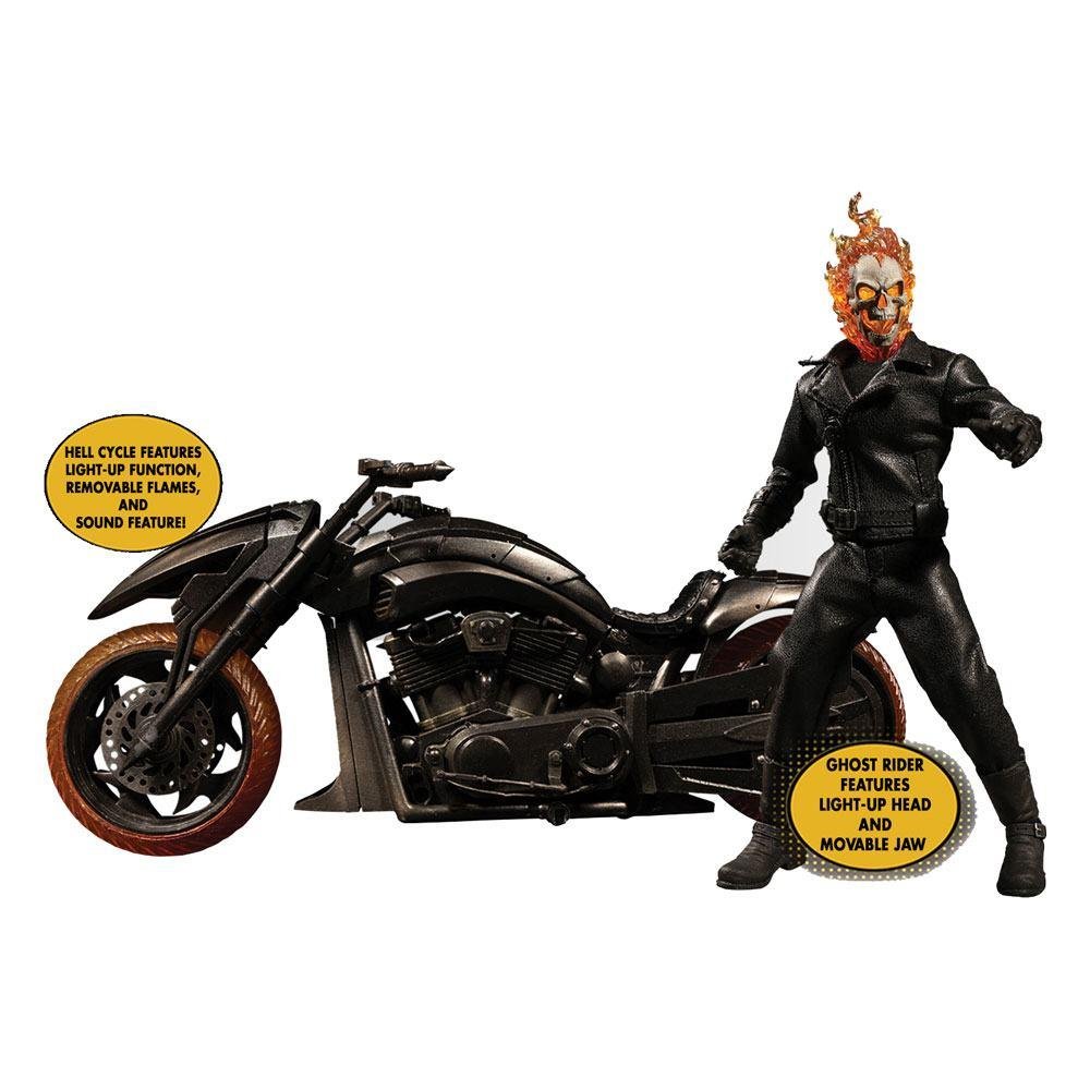 Ghost Rider – Ghost Rider and Hell Cycle with Sound and Light Φιγούρα Δράσης