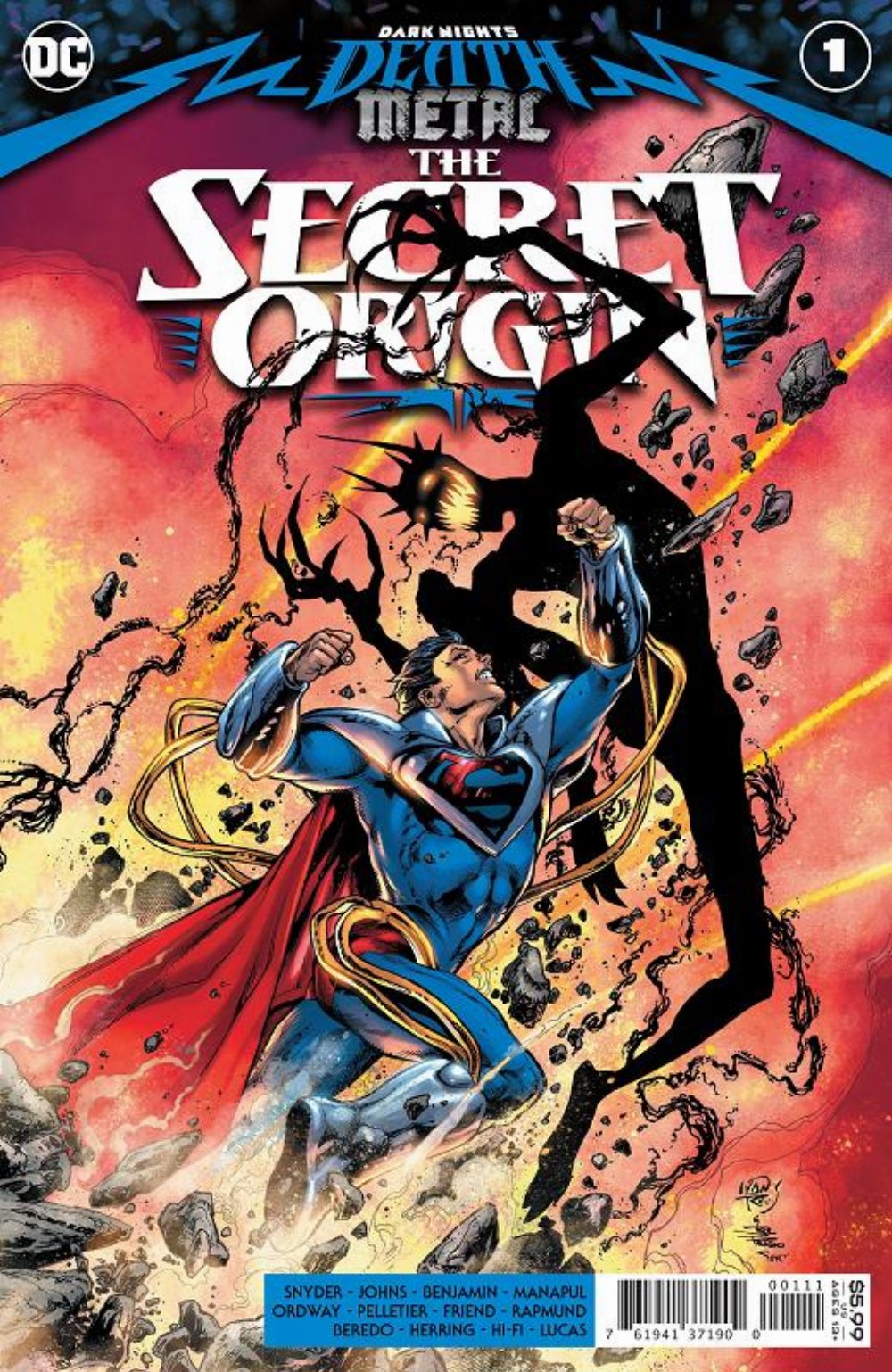 Τεύχος Κόμικ Dark Nights Death Metal – The Secret Origin #1