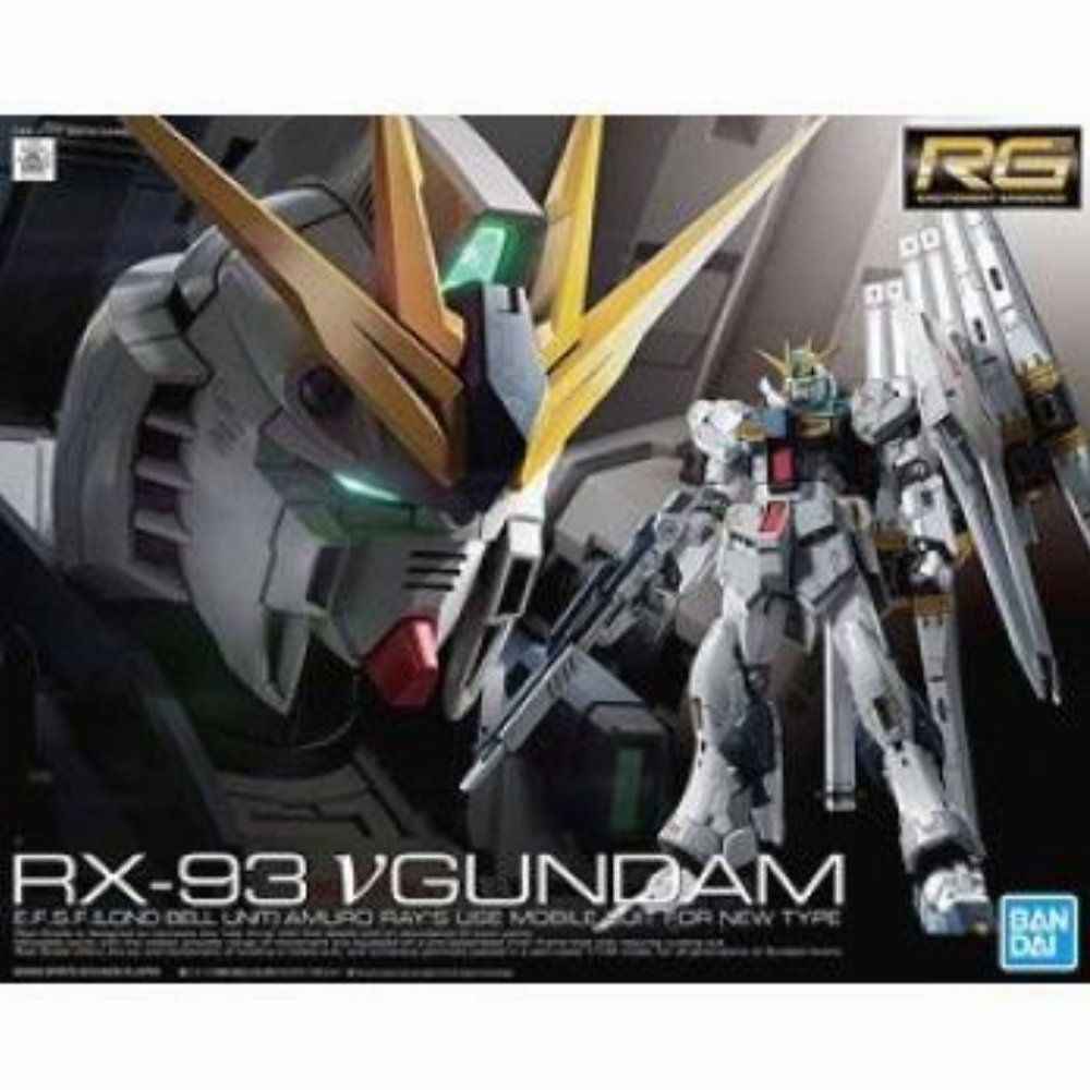 Mobile Suit Gundam – Real Grade Gunpla: Nu Gundam 1/144 Σετ Μοντελισμού
