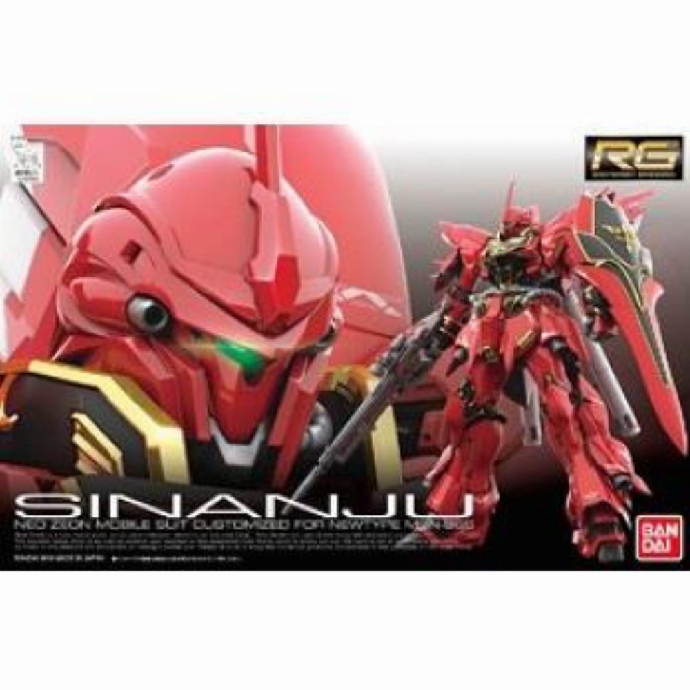 Mobile Suit Gundam - Real Grade Gunpla: MSN-06S Sinanju 1/144 Σετ Μοντελισμού