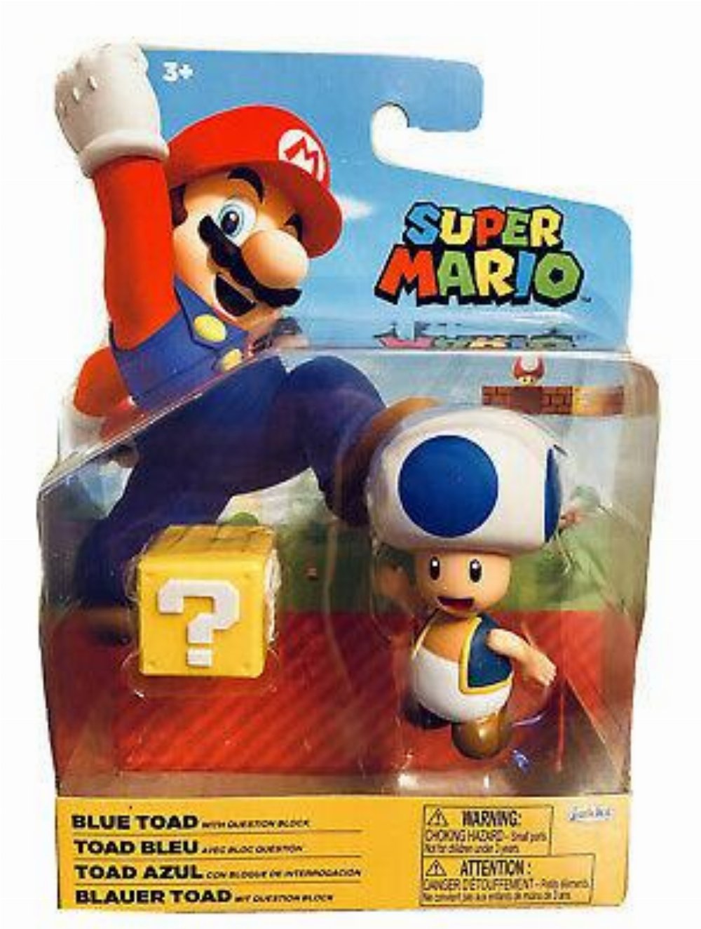 Φιγούρα Super Mario – Blue Toad Action Figure (10cm)