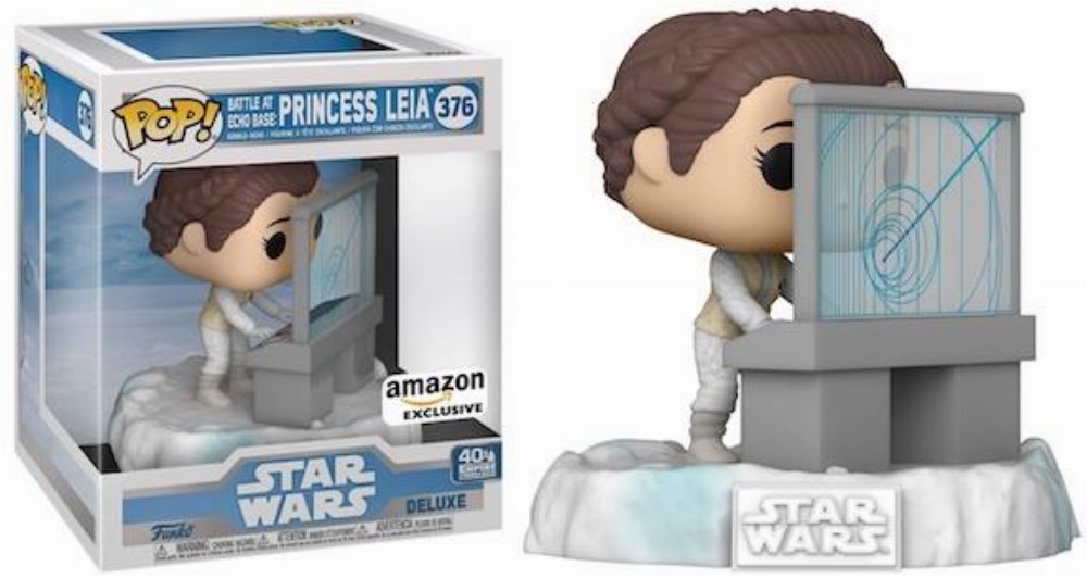 Φιγούρα Funko POP! Deluxe: Star Wars – Battle at Echo Base: Princess Leia #376 (Exclusive)