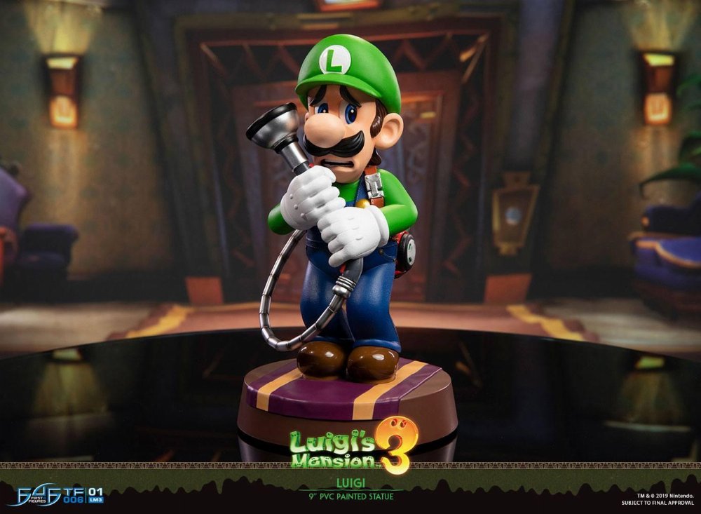 Luigi’s Mansion 3 – Luigi Φιγούρα Αγαλματίδιο (23cm)