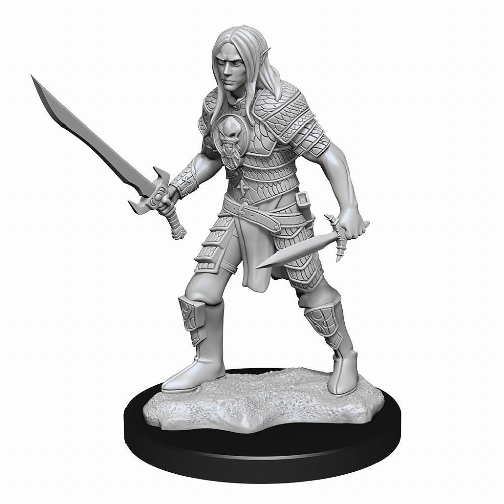 Pathfinder Deep Cuts Miniatures – 2x Elf Male Fighter