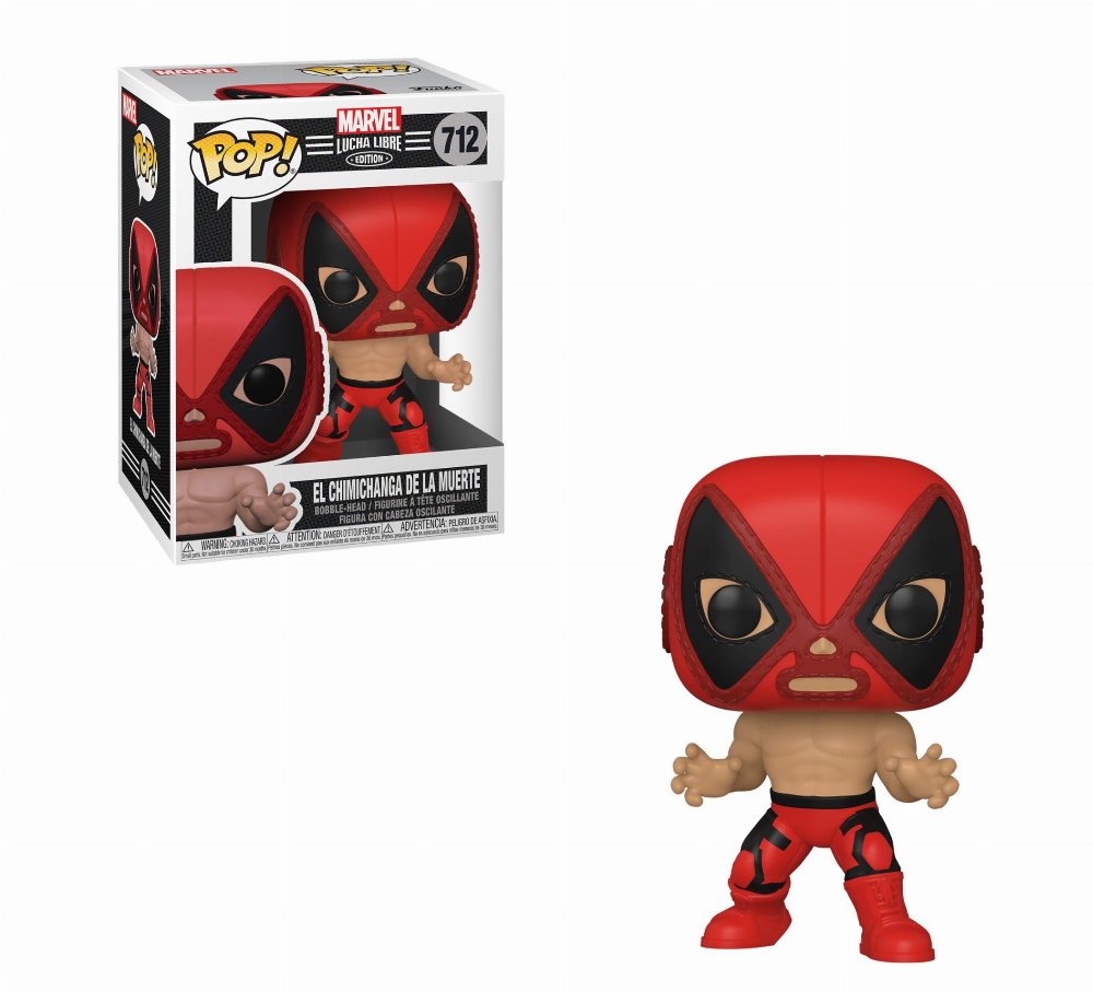 Φιγούρα Funko POP! Marvel: Lucha Libre – El Chimichanga De La Muerte (Deadpool) #712