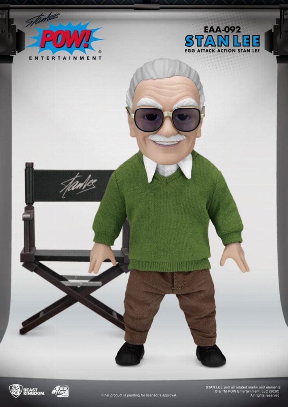 Stan Lee: Egg Attack – Stan Lee Φιγούρα Αγαλματίδιο (16cm)