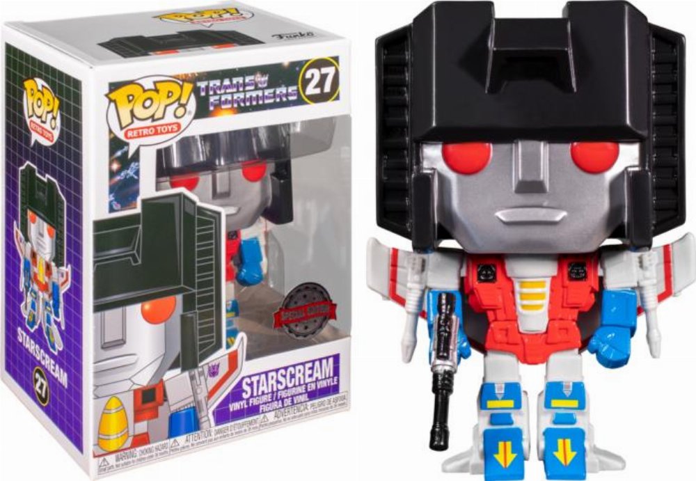Φιγούρα Funko POP! Retro Toys: Transformers G1 – Starscream #27 (Exclusive)