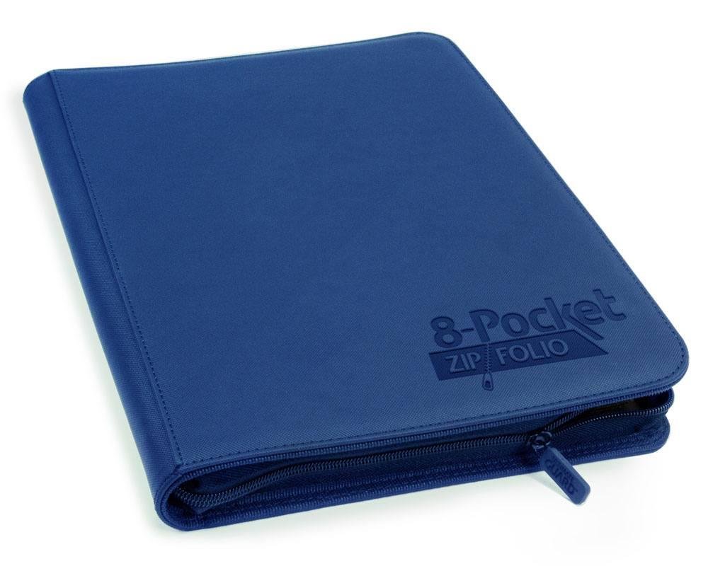 Ultimate Guard 8-Pocket Zipfolio Pro-Binder – XenoSkin Blue