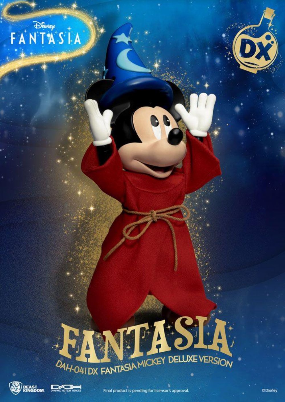 Disney Classic – Mickey Fantasia Deluxe Φιγούρα Δράσης (21cm)