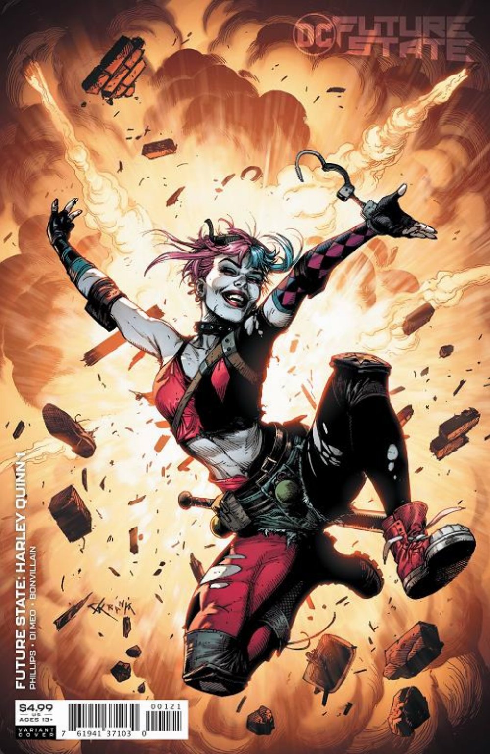 Τεύχος Κόμικ Future State – Harley Quinn #1 Card Stock Variant Cover
