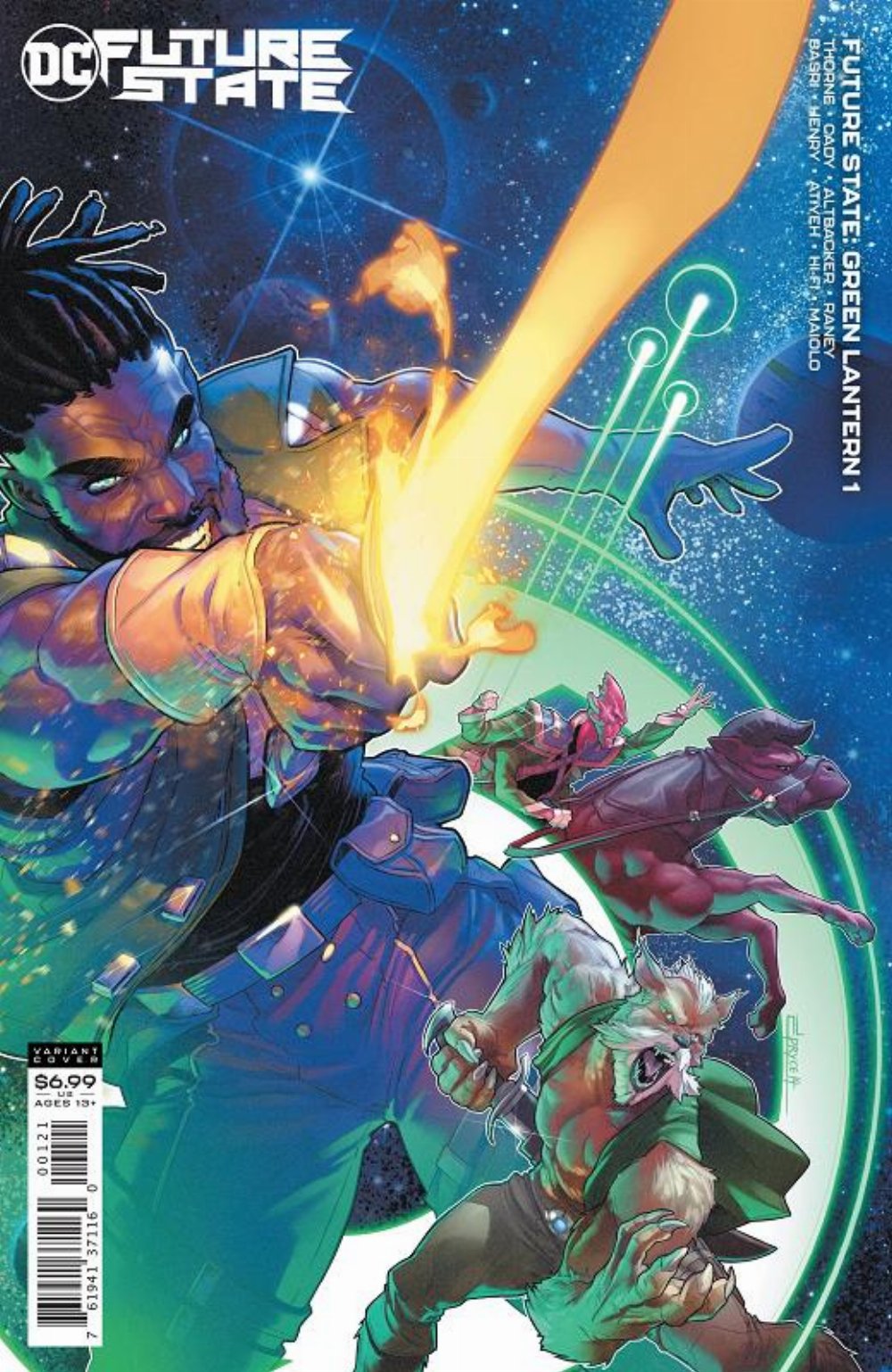 Future State – Green Lantern #1 Card Stock Variant Cover