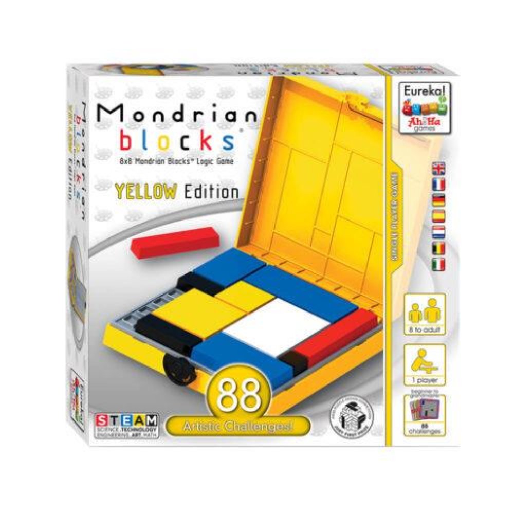 Επιτραπέζιο Παιχνίδι Mondrian Blocks – Yellow Edition