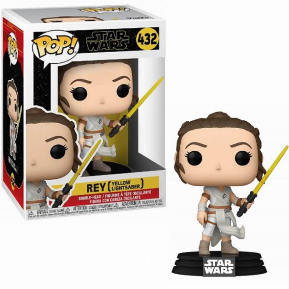 Φιγούρα Funko POP! Star Wars – Rey with Yellow Saber #432