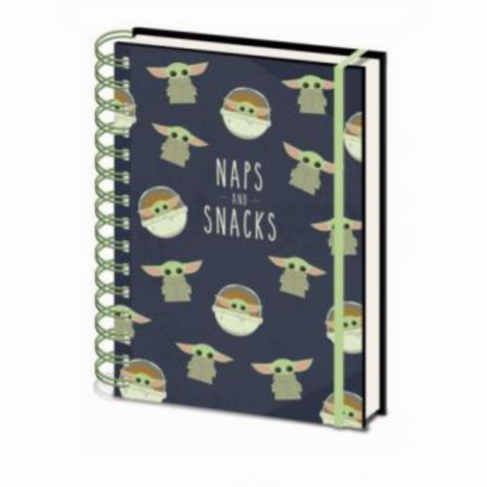 Σημειωματάριο Star Wars: The Mandalorian – The Child: Snacks and Naps Wiro Notebook