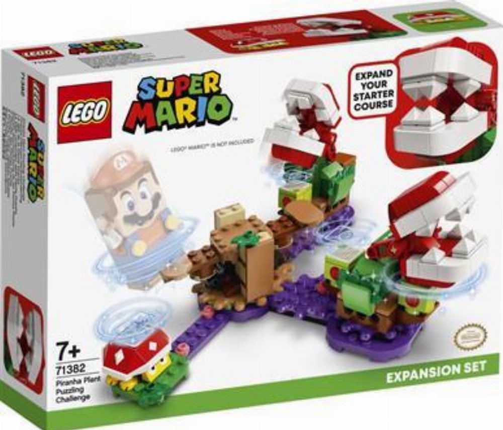 LEGO Super Mario – Piranha Plant Puzzling Challenge Expansion Set (71382)