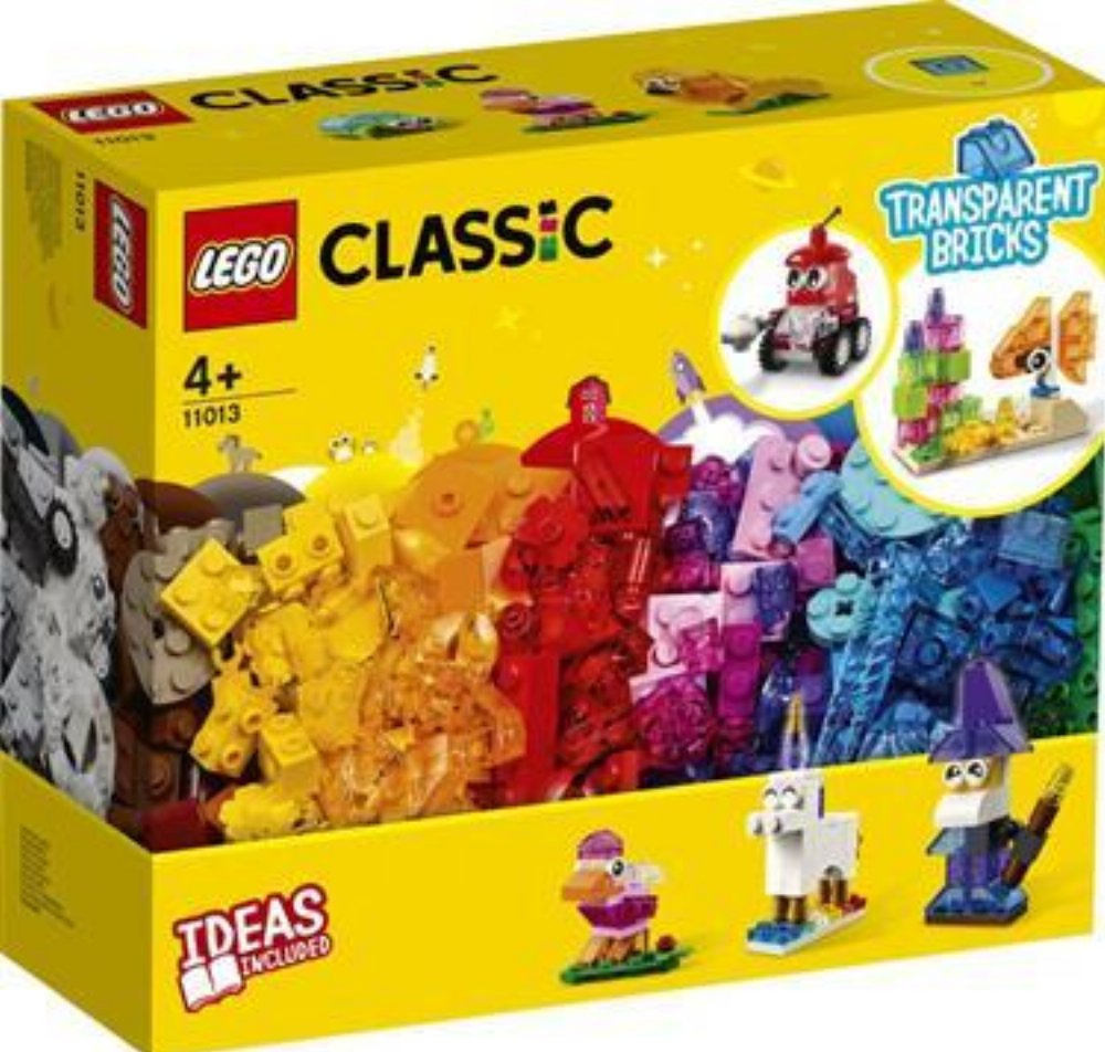 LEGO Classic – Creative Transparent Bricks (11013)
