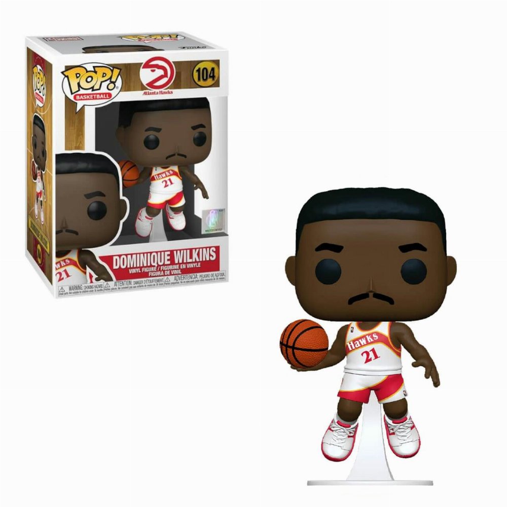 Φιγούρα Funko POP! NBA: Legends – Dominique Wilkins​​ (Hawks Home) #104