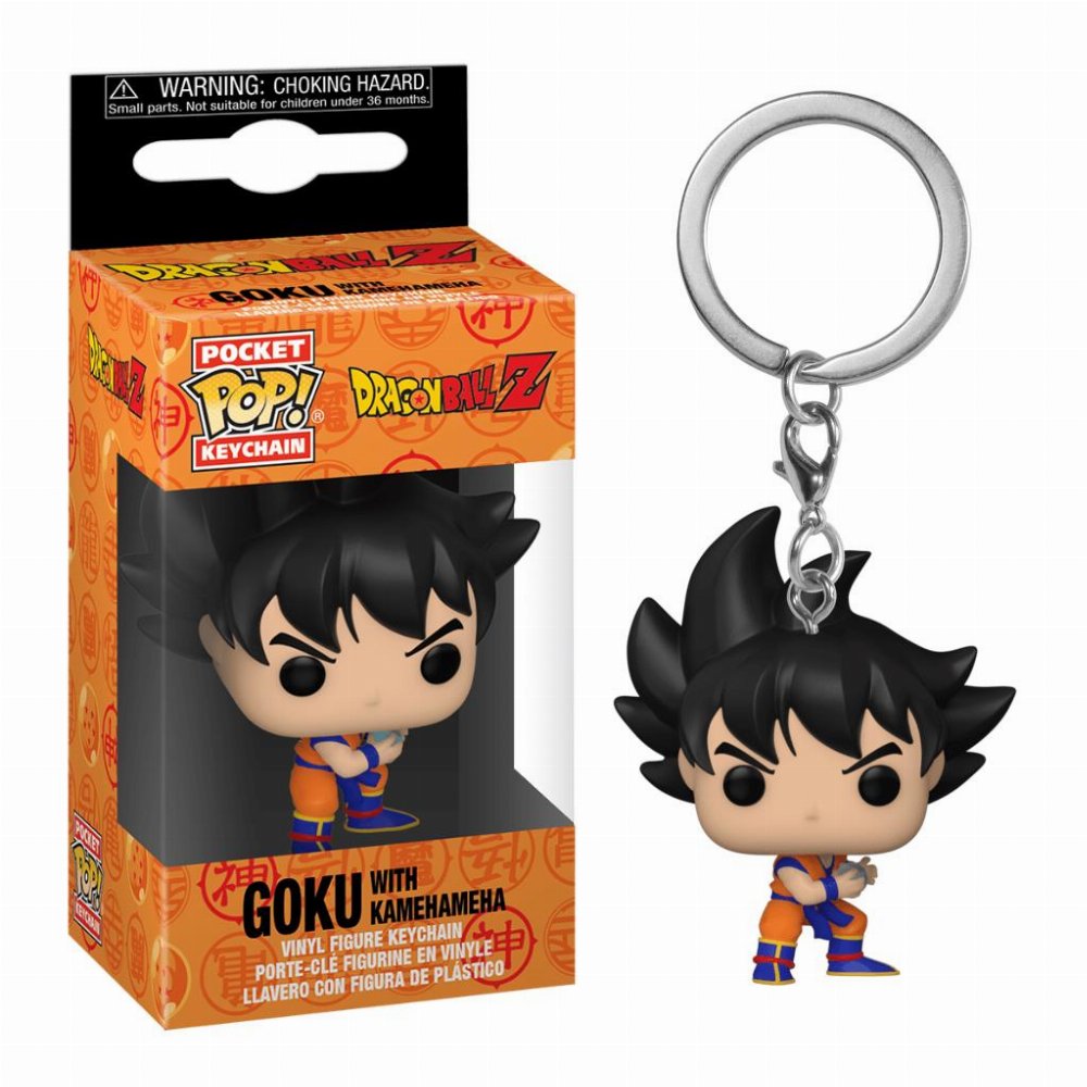 Funko Pocket POP! Μπρελόκ Dragon Ball Z – Goku with Kamehameha Φιγούρα