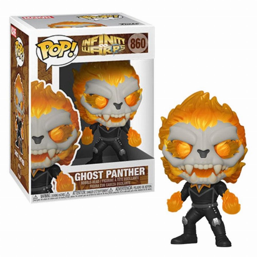 Φιγούρα Funko POP! Marvel: Infinity Warps – Ghost Panther #860