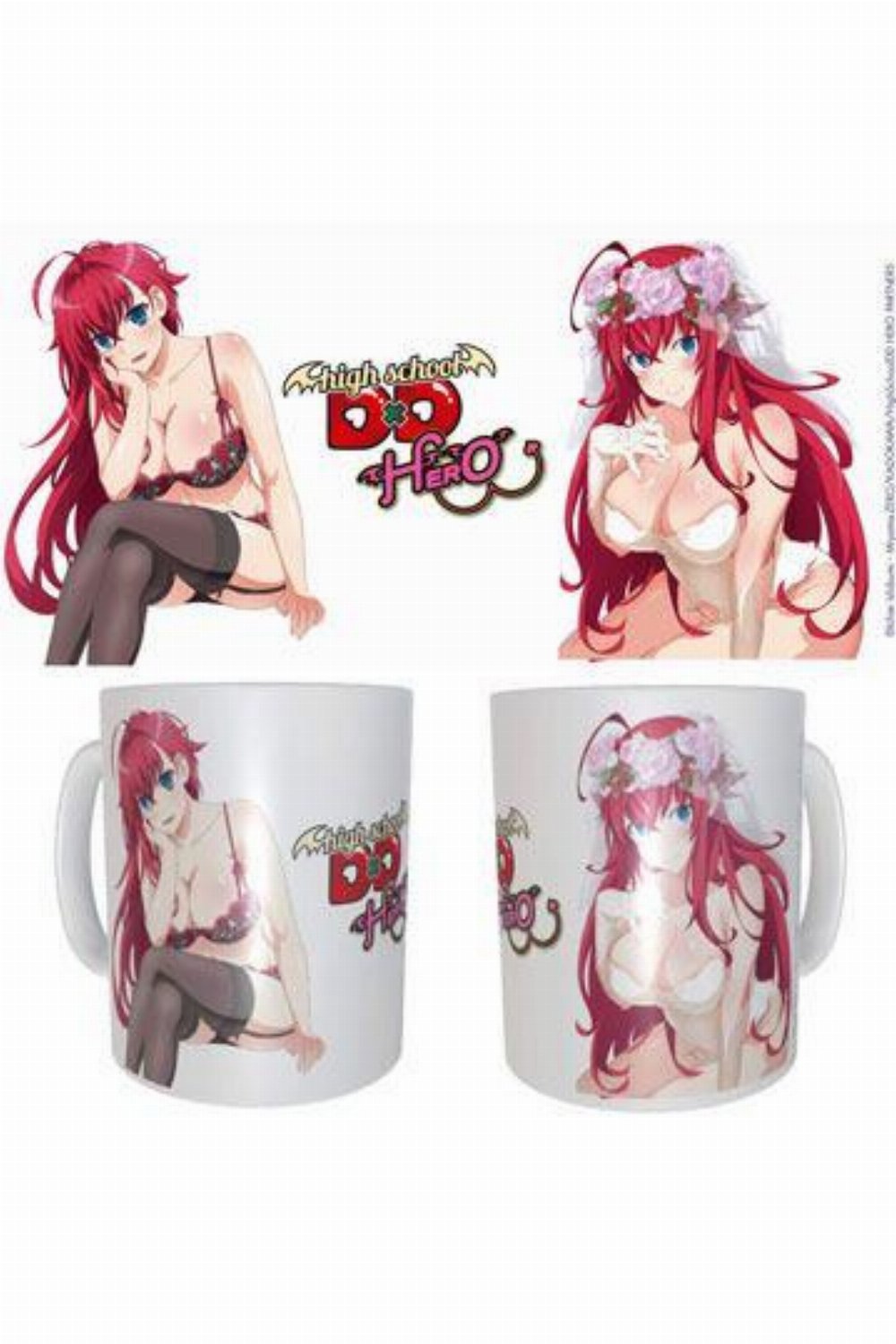 High School DxD Hero – Gremory Lingerie Κεραμική Κούπα