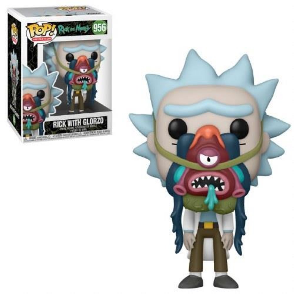Φιγούρα Funko POP! Rick and Morty – Rick with Glorzo #956