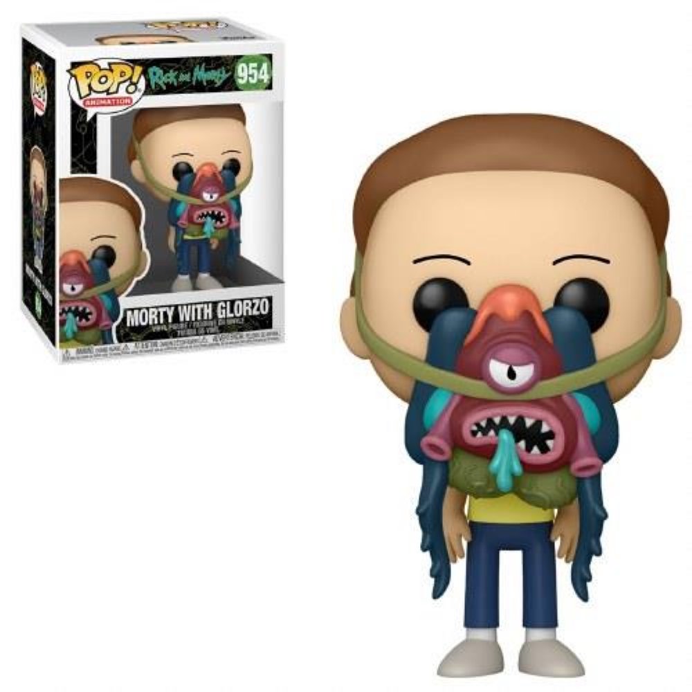 Φιγούρα Funko POP! Rick and Morty – Morty with Glorzo #954