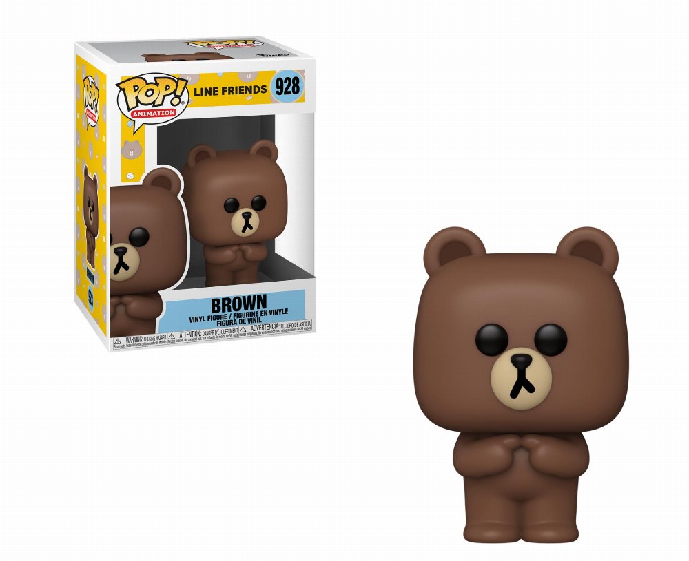 Φιγούρα Funko POP! Line Friends – Brown #928