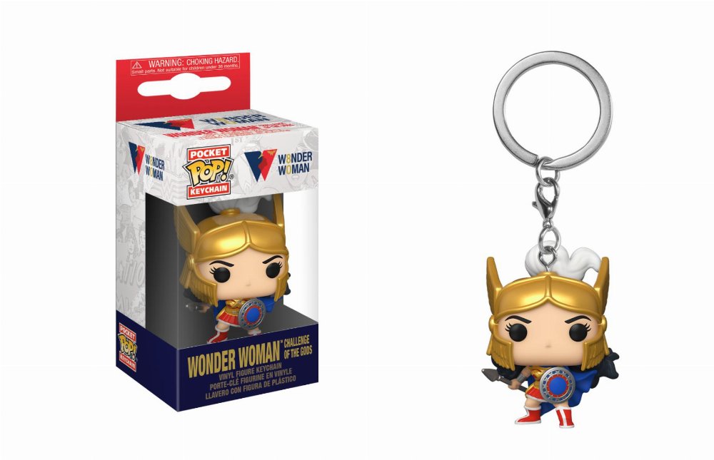 Funko Pocket POP! Keychain DC Heroes – Wonder Woman (Challenge of the Gods) Figure