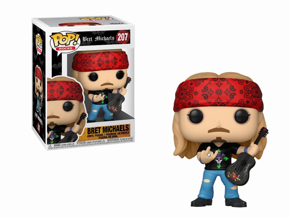 Φιγούρα Funko POP! Rocks – Bret Michaels #207