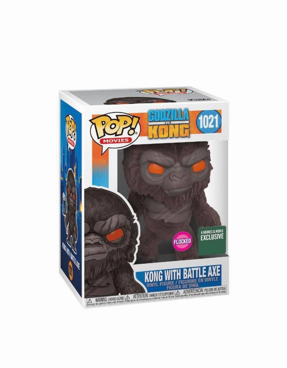 Φιγούρα Funko POP! Godzilla vs King Kong – King Kong (Flocked) #1021 (Exclusive)