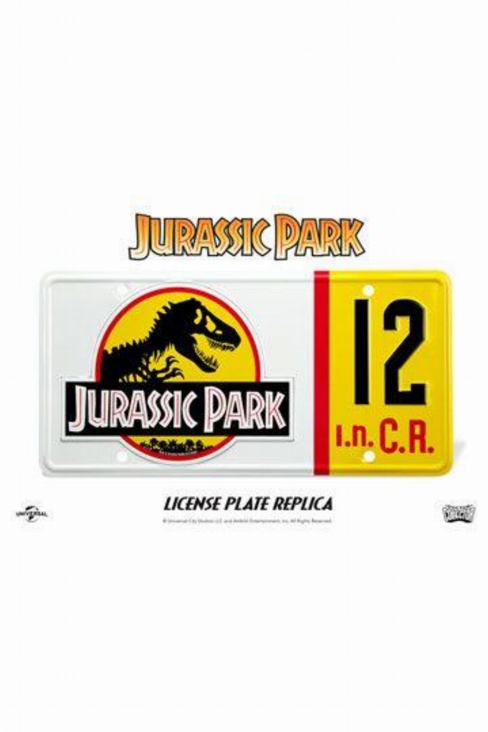 Jurassic Park – Dennis Nedry License Plate