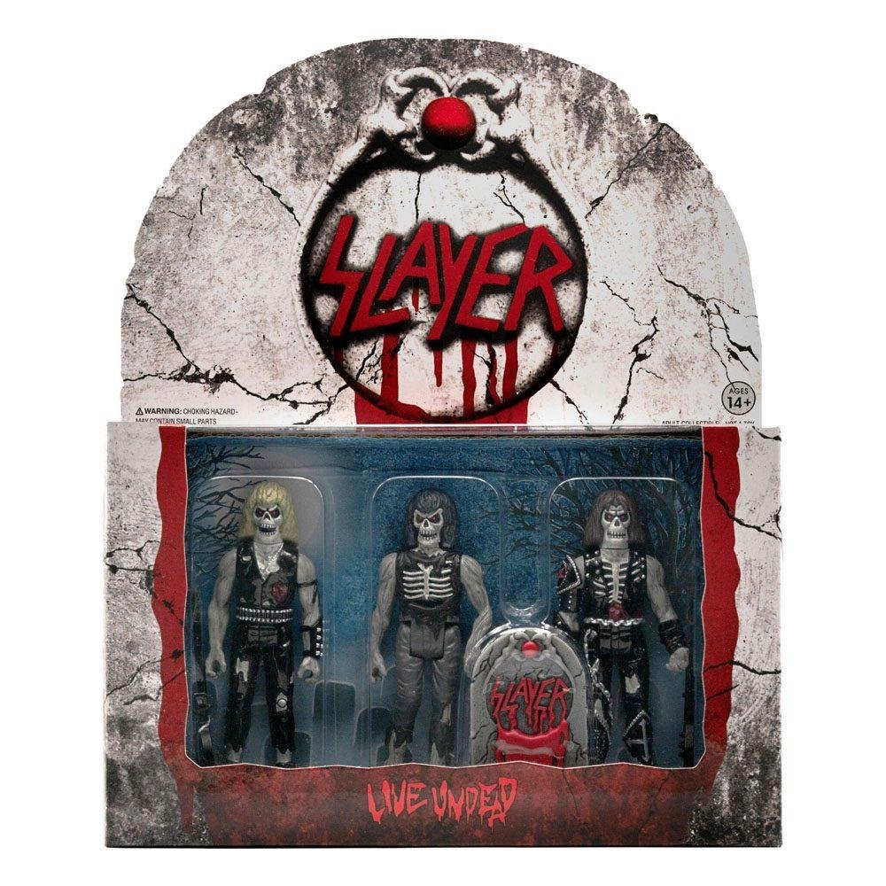 Slayer: ReAction – Live Undead 3-Pack Φιγούρα Δράσης (10cm)