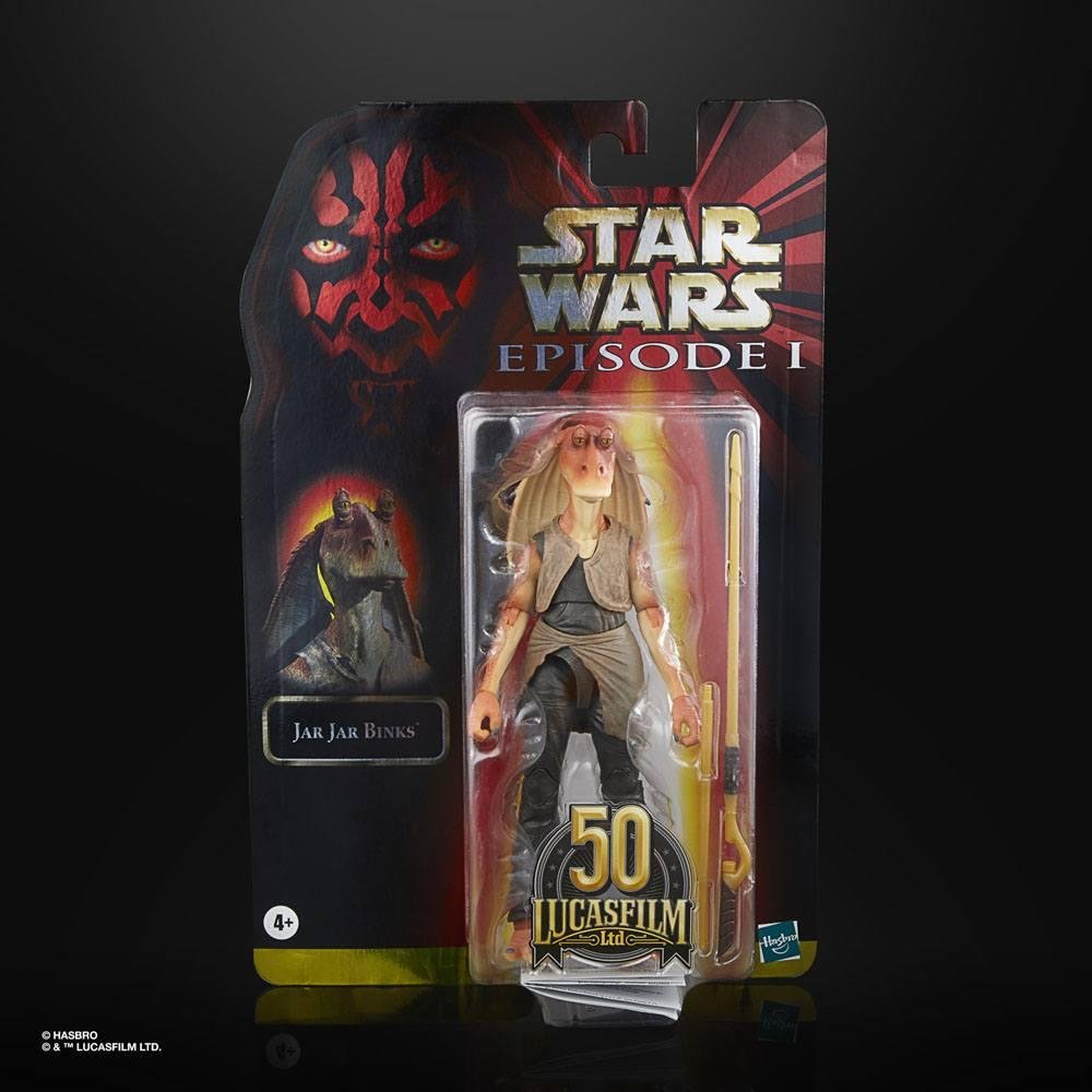 Φιγούρα Star Wars: Black Series – Jar Jar Binks (Lucasfilm 50th Anniversary) Action Figure (15cm)