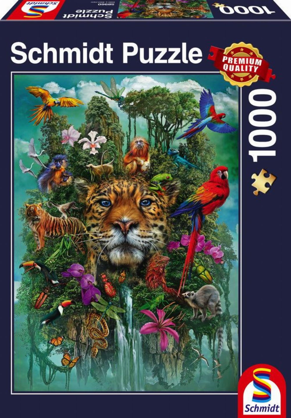 Puzzle 1000 pieces – King of the Jungle