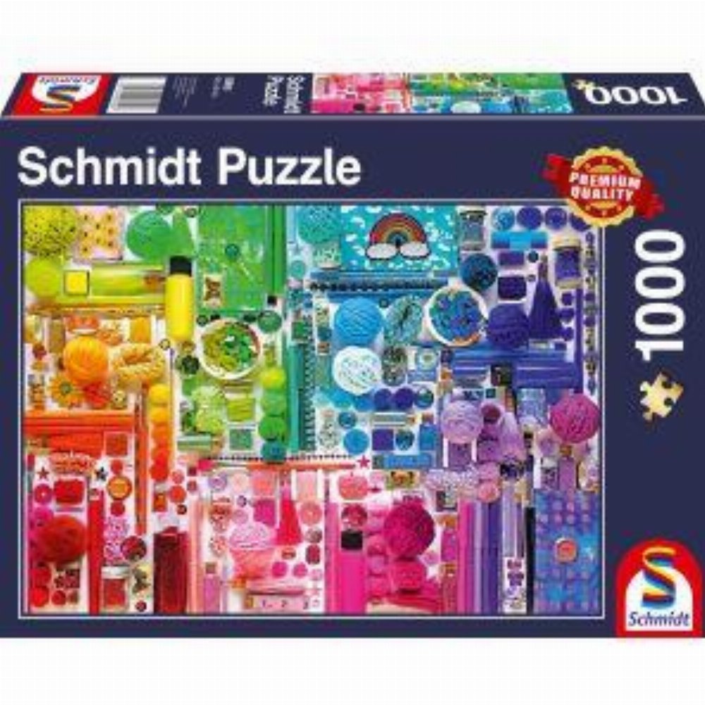 Puzzle 1000 pieces – Colors of the Rainbow