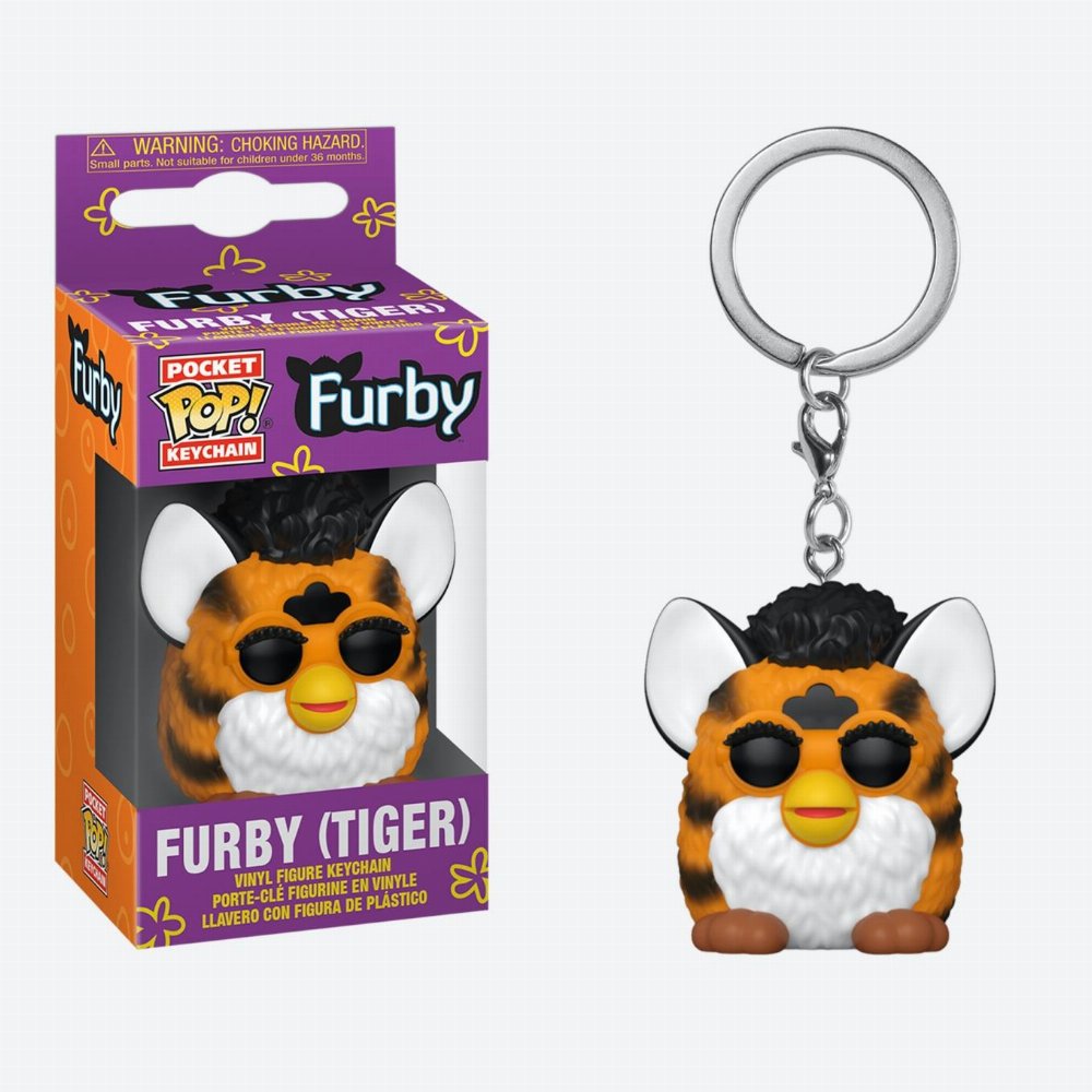 Funko Pocket POP! Keychain Retro Toys – Tiger Furby Figure