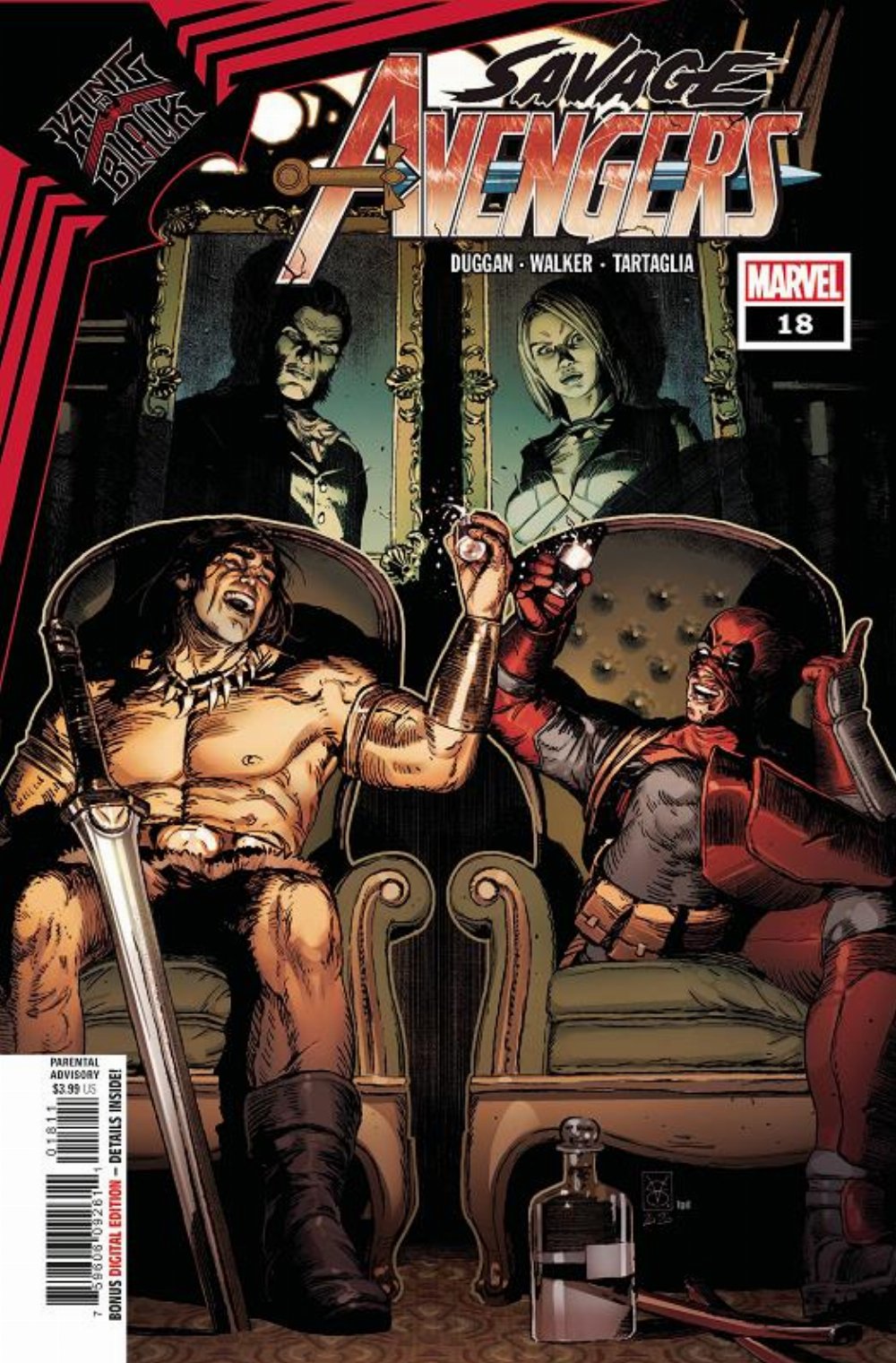 Τεύχος Κόμικ Savage Avengers #18 KIB