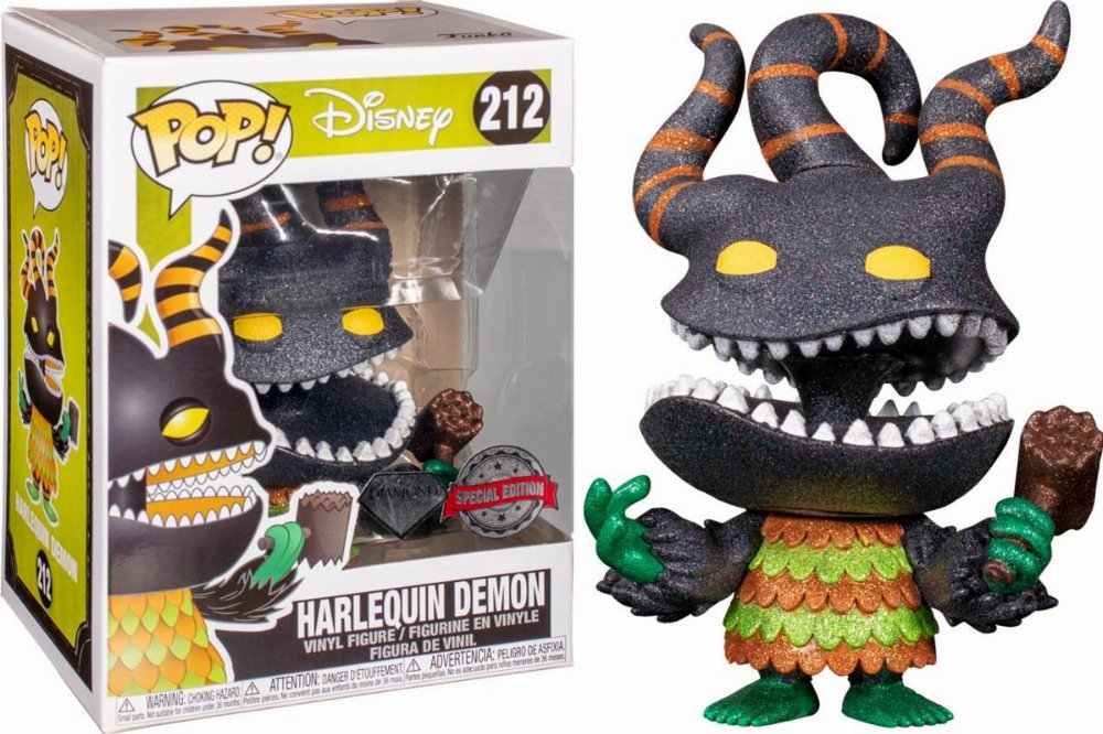 Φιγούρα Funko POP! The Nightmare Before Christmas – Harlequin Demon (Diamond Collection) #212 (Exclusive)