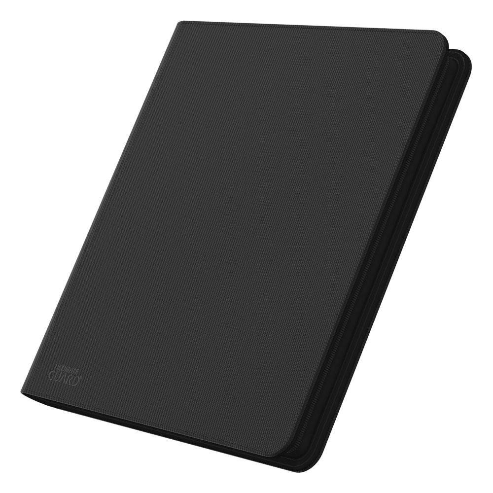 Ultimate Guard 12-Pocket Zipfolio (Quadrow) Pro-Binder – XenoSkin Black