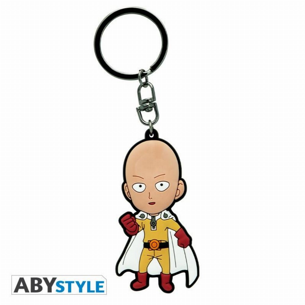 One Punch Man – Saitama PVC Μπρελόκ