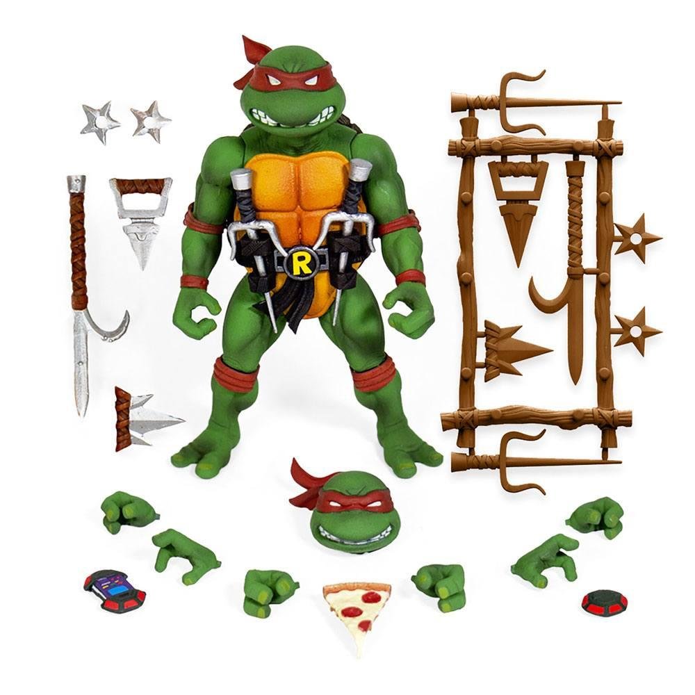 Teenage Mutant Ninja Turtles: Ultimates – Raphael V2 Φιγούρα Δράσης (18cm)