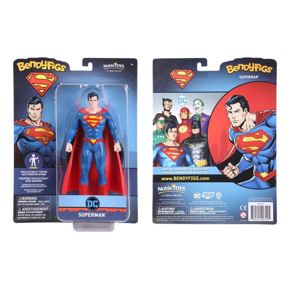DC Comics: Bendyfigs – Superman Φιγούρα Δράσης (19cm)