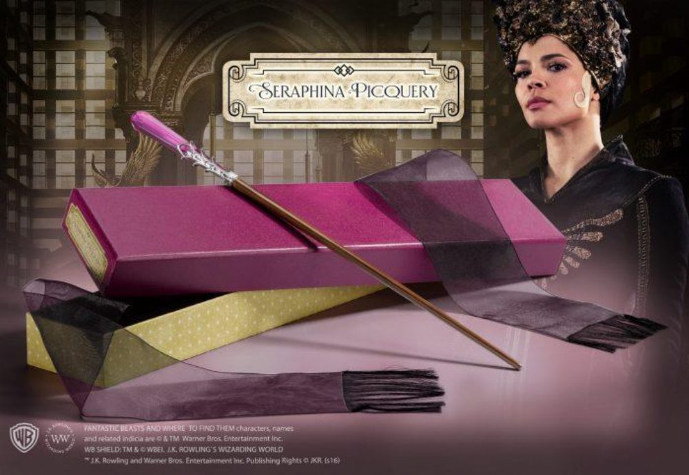 Συλλεκτικό Ραβδί Fantastic Beasts – Seraphina Picquery Wand with Ollivander’s Wand Box