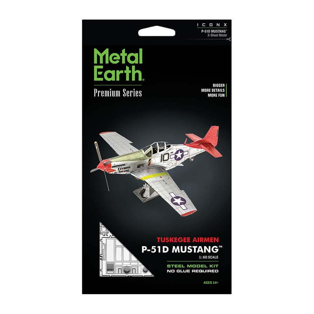 Metal Earth: Premium Series – Tuskegee P-51D Model Kit
