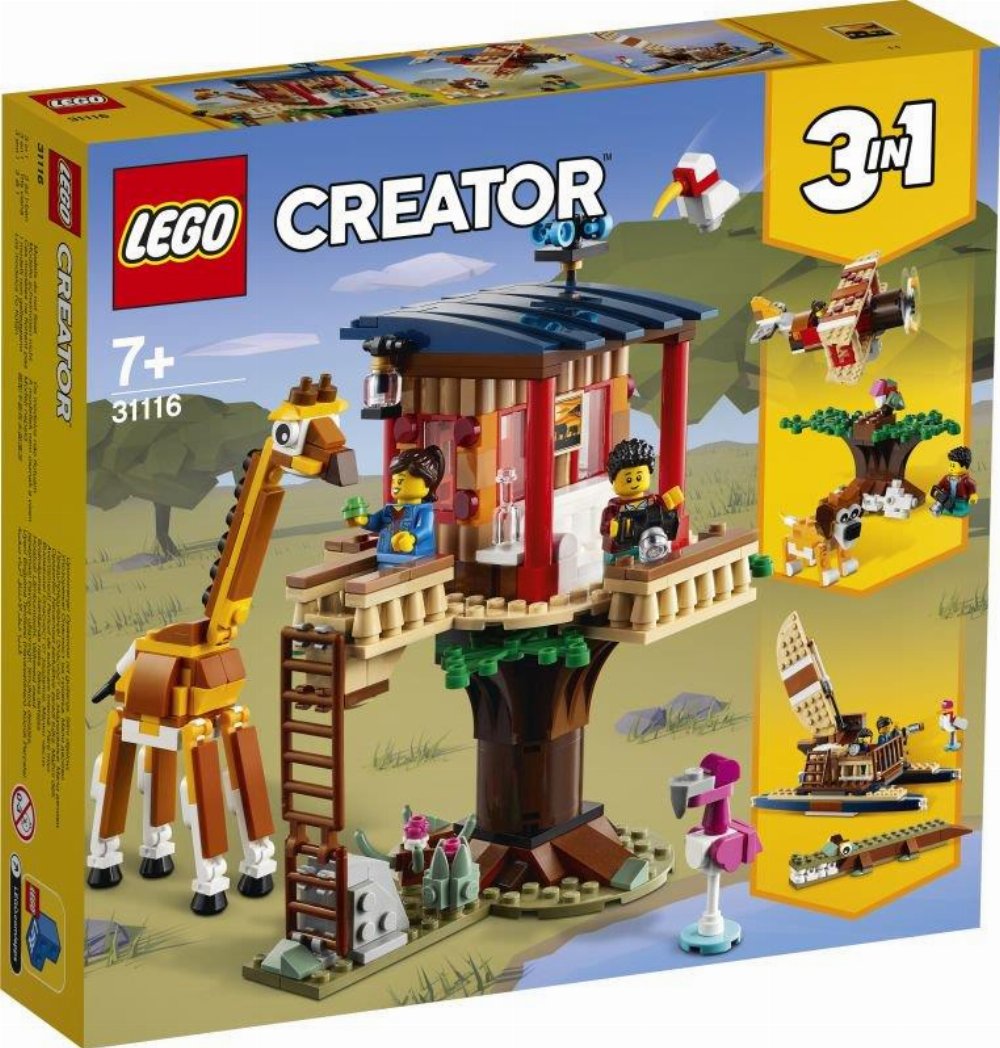 LEGO Creator – Safari Wildlife Tree House (31116)