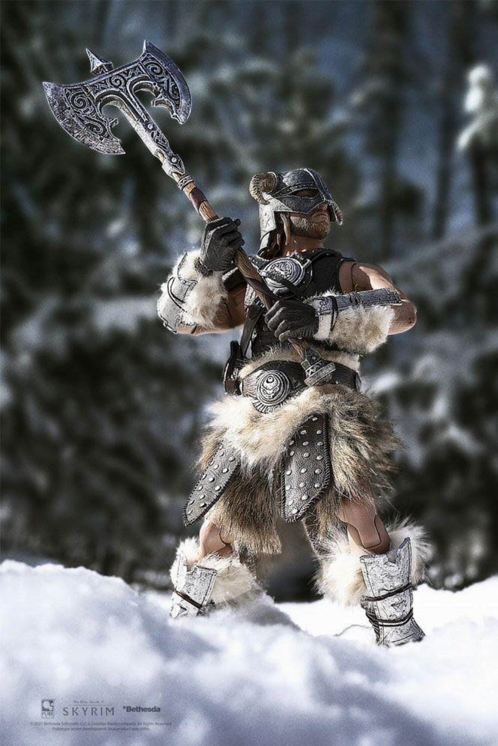 The Elder Scrolls V: Skyrim – Dragonborn Deluxe Φιγούρα Δράσης (32cm)
